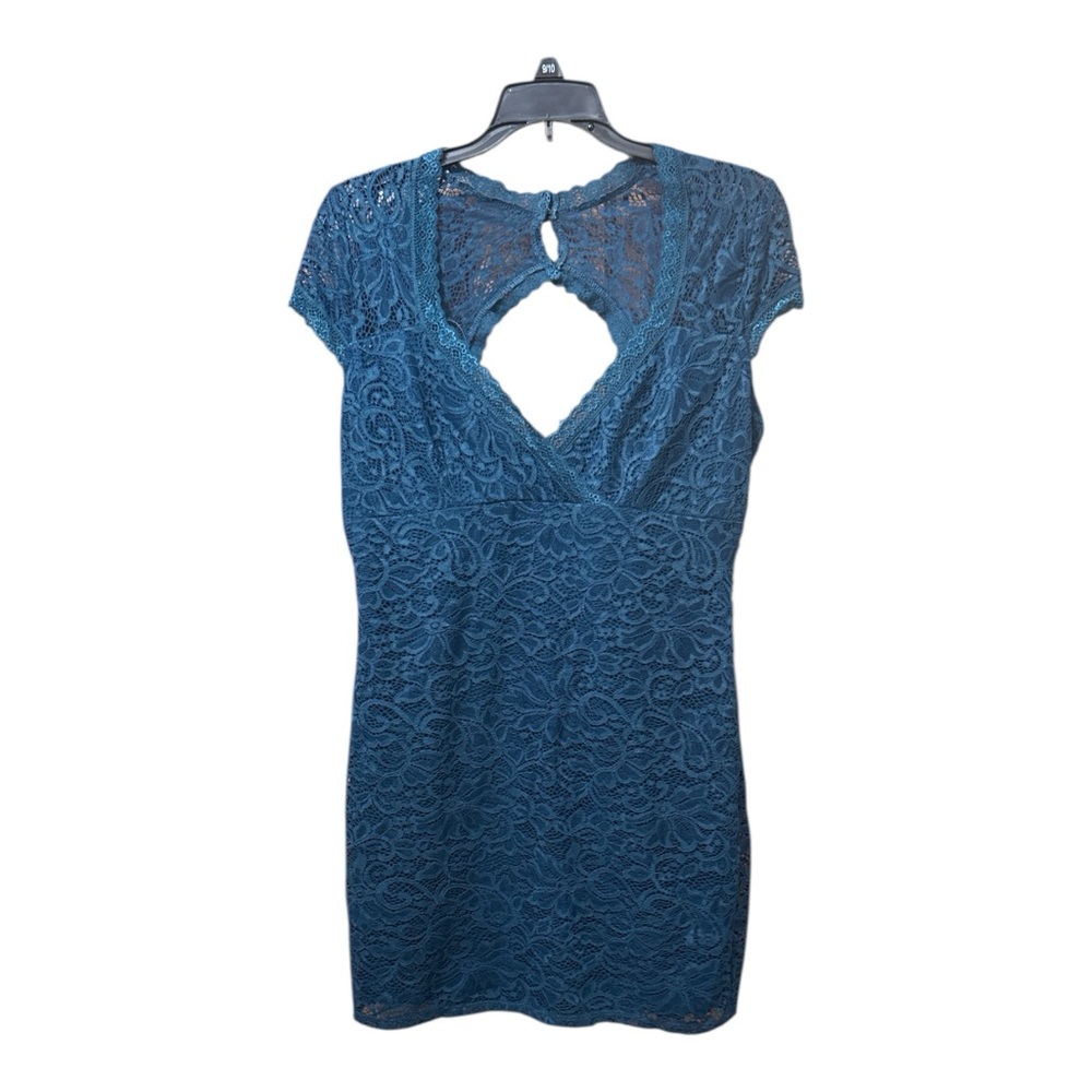 Jump Teal Lace Dress